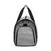 Reisetasche MILANO mit integriertem Kleidersack,grau, schwarz