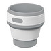 retumbler® Faltbarer To-Go Becher Anápolis, 350 ml, grau