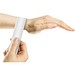 RFX™ 44 cm reflektierendes TPU Schnapparmband, weiss