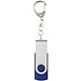Rotate mit Schlüsselanhänger USB-Stick, blau, 1GB