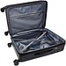Rover 24 GRS-recycelter, erweiterbarer Trolley 70 L, schwarz