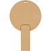 Runder ausklappbarer USB Stick, Kraftpapier, 1GB