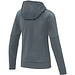 Sayan Kapuzenpullover mit halbem Reißverschluss für Damen, stahlgrau,  L