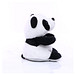 Schmoozies® XXL Panda, weiß/schwarz