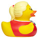 Schnabels® Bade-Ente Fußballerin, bunt