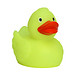 Schnabels® Bade-Ente mit fluoreszierendem Nachleucht-Effekt, gelb/orange