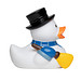 Schnabels® Bade-Ente Schneemann, weiß