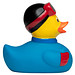 Schnabels® Bade-Ente Snowboarder, bunt