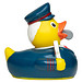Schnabels® Bade-Ente Zugbegleiter, bunt