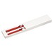 Schreibset mit Kugelschreiber und Rollerball aus recyceltem Aluminium , rot