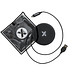 SCX.design C18 Travel Ladekabel mit Leuchtlogo, schwarz