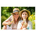 Sommerhut Kuba, natur/blau