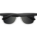 Sonnenbrille aus Kunststoff mit verspiegelten Gläsern, UV 400 Schutz, weiss