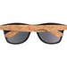 Sonnenbrille mit Bügeln aus Kork, beige