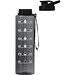 Sport-Trinkflasche AQUA LEVEL,schwarz