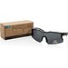 SproShield RCS Sportbrille mit polarisierten Gläsern, schwarz