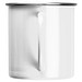 Stahltasse Trezzo,weiss