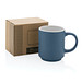 Stapelbare Keramiktasse, blau