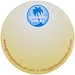 Sticky-Mate® runde recycelte Haftnotizen, weiss