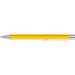 uma® Metall-Kugelschreiber Straight SI, blaue Mine, dunkelgelb