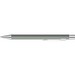 uma® Metall-Kugelschreiber Straight SI, blaue Mine, grau