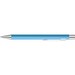 uma® Metall-Kugelschreiber Straight SI, blaue Mine, hellblau