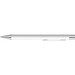 uma® Metall-Kugelschreiber Straight SI, blaue Mine, weiss