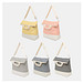 Strandtasche JUIST,beige, rot