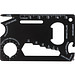 Survival Kofferanhänger aus Aluminium, schwarz