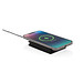 Swiss Peak 15W 3-in-1 magnetischer Wireles Charger aus rPU, schwarz