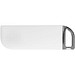 Swivel Rectangular USB-Stick, weiss, 1GB