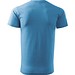 T-Shirt Herren Basic, 2XL, azureblau