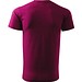 T-Shirt Herren Basic, 2XL, fuchsia rot