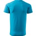 T-Shirt Herren Basic, 2XL, türkisblau