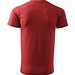 T-Shirt Herren Basic, 2XL, weinrot