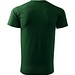 T-Shirt Herren Basic, S, flaschengrün