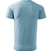 T-Shirt Herren Basic, S, himmelblau