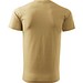 T-Shirt Herren Basic, S, sand