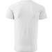 T-Shirt Herren Basic, S, weiss
