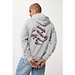 Iqoniq Abisko Zip-Kapuzenpullover aus recycelter Baumwolle, heather grey, XXS