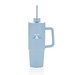 Tana Becher aus RCS recyceltem Kunststoff mit Griff 900ml, hellblau