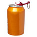 Tao Schlüsselanhänger mit Flaschen- und Dosenöffner aus recyceltem RCS Aluminium, rot