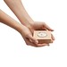 Teelichthalter NATURAL GLOW,braun