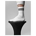 Mr. Socks Tennissocken, 27-31, White / Black Pantone Black 6 C