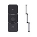 Terra faltbares 3-in-1 15W Charger aus RCS rec. Aluminium, grau