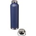 Thor 650 ml RCS-zertifizierte Kupfer-Vakuum Isolierflasche aus recyceltem Edelstahl, navy