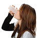 Trinkbecher Ergonomie, 200 ml, transparent-milchig