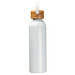 Trinkflasche aus recyceltem Aluminium, weiss