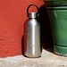 Trinkflasche Edelstahl, Silber 750ml, Silber