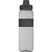 Tritan Trinkflasche mit Silikongriff LUCREZIA, schwarz